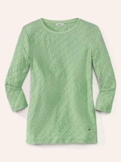 Baumwollshirt Strukturmuster