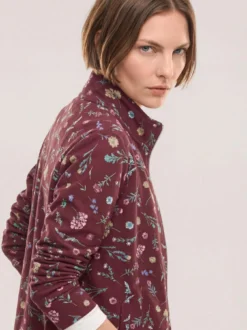 Baumwollstretch Jacke
