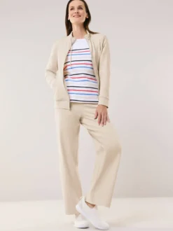 Baumwollstretch Jacke