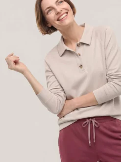 Baumwollstretch Polo