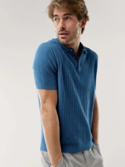 Baumwoll-Strickpolo