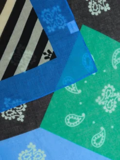 Baumwolltuch Patchdesign
