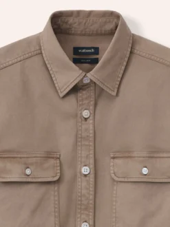 überfärbte Hemd-Jacke