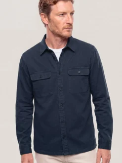 überfärbte Hemd-Jacke
