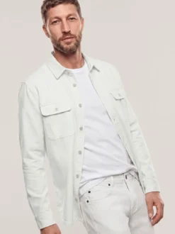 überfärbte Hemd-Jacke