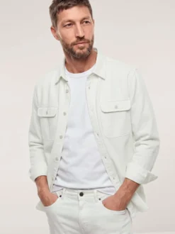 überfärbte Hemd-Jacke