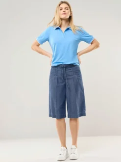 Bermudas aus Denim
