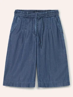 Bermudas aus Denim