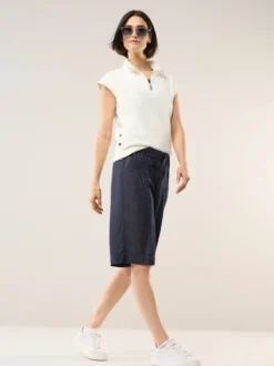 Bermudas aus Denim