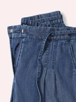 Bermudas aus Denim