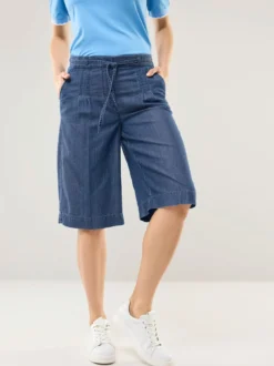 Bermudas aus Denim