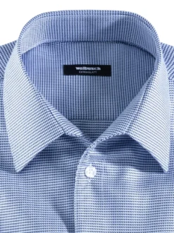 Bügelfreies Hemd mit Relax-Kragen