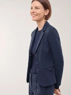 Blazer aus festem Jersey