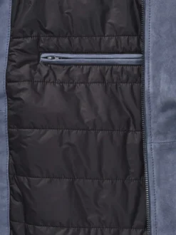 Blouson aus Ziegenvelours