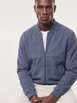 Blouson aus Ziegenvelours