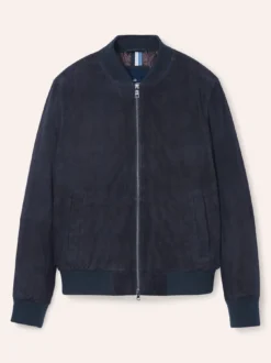 Blouson aus Ziegenvelours