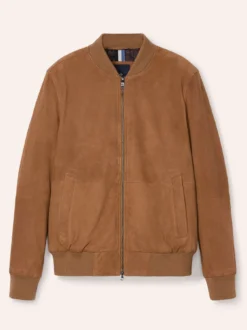 Blouson aus Ziegenvelours