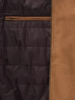 Blouson aus Ziegenvelours