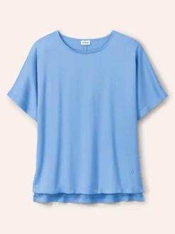 Blusenshirt aus Satin