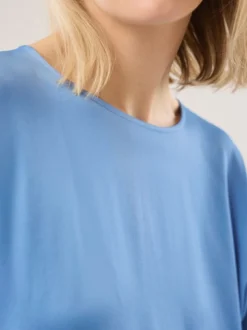 Blusenshirt aus Satin