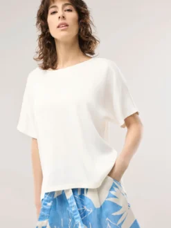 Blusenshirt aus Satin