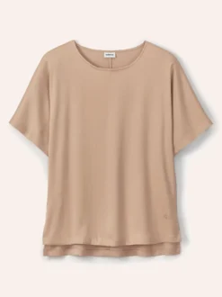Blusenshirt aus Satin