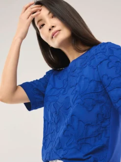 Blusenshirt mit Stickerei