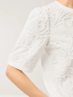 Blusenshirt mit Stickerei