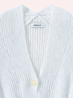 Bändchengarn Strickweste