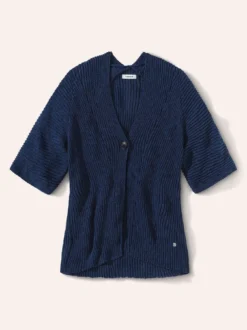 Bändchengarn Strickweste
