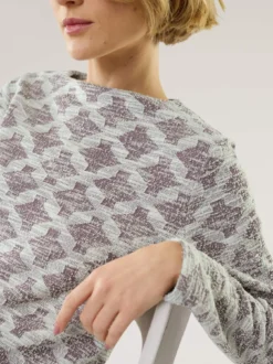 Boucle Sweatshirt Kaminkragen