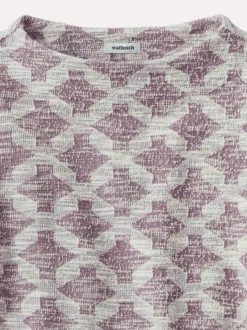 Boucle Sweatshirt Kaminkragen