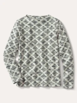 Boucle Sweatshirt Kaminkragen