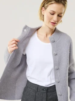 Cashmino Strickjacke Nahtlos