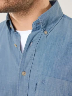 Chambray-Hemd