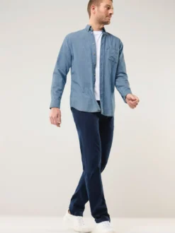 Chambray-Hemd