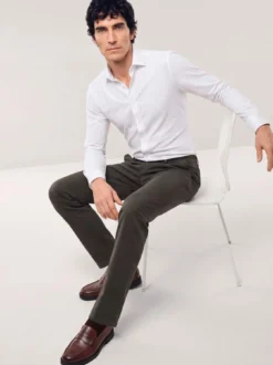 Chino aus Baumwollstretch