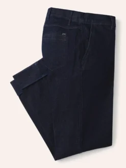 Chino Denim mit Saumumschlag