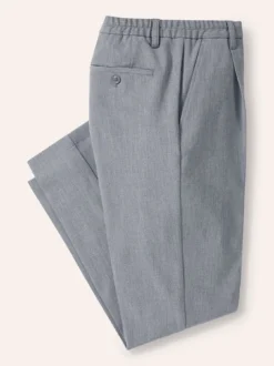 Chino mit Bundfalte