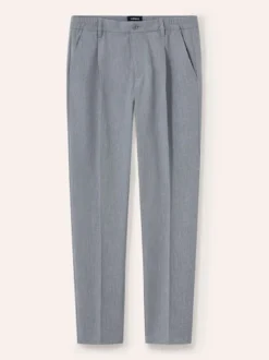 Chino mit Bundfalte