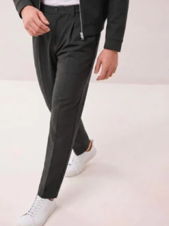 Chino mit Bundfalte