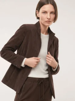 Cordjacke in A-Linie