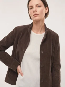 Cordjacke in A-Linie