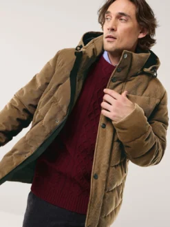 Cord Steppjacke