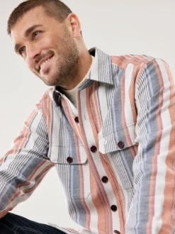 Doppelflanell Hemd-Jacke