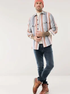Doppelflanell Hemd-Jacke