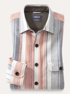 Doppelflanell Hemd-Jacke