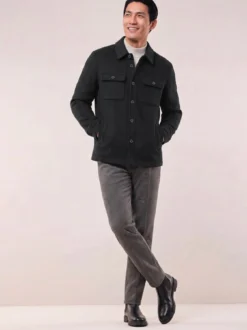 Doubleface Hemdjacke