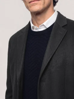 Doubleface Sakko aus Wollmischung