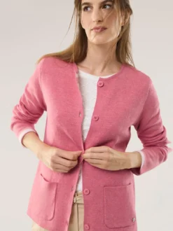 Doubleface Strickjacke